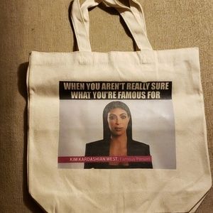 Kardashian meme tote